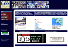 Tablet Screenshot of gannproducts.com